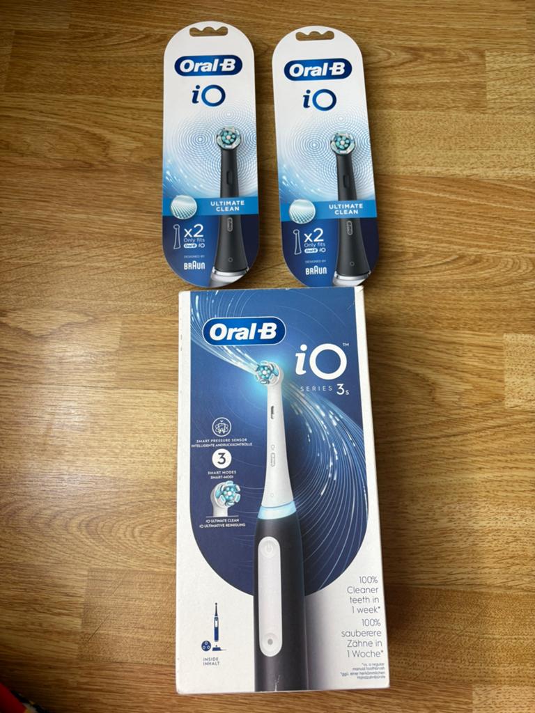 Oral-B iO Series 3 + 4 opzetstukken – Zo goed als nieuw, Enlèvement, Comme neuf, Brosse à dents