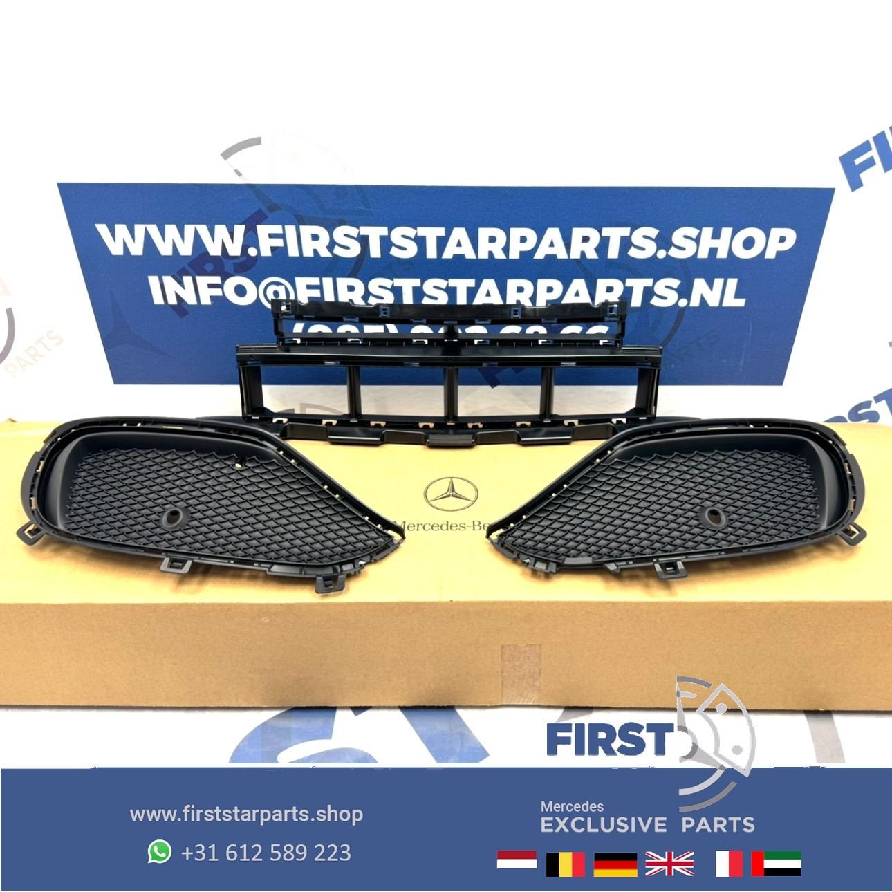 W176 A KLASSE FACELIFT AMG BUMPER ROOSTER SET VOORBUMPER MID, Utilisé, -, -, Enlèvement ou Envoi