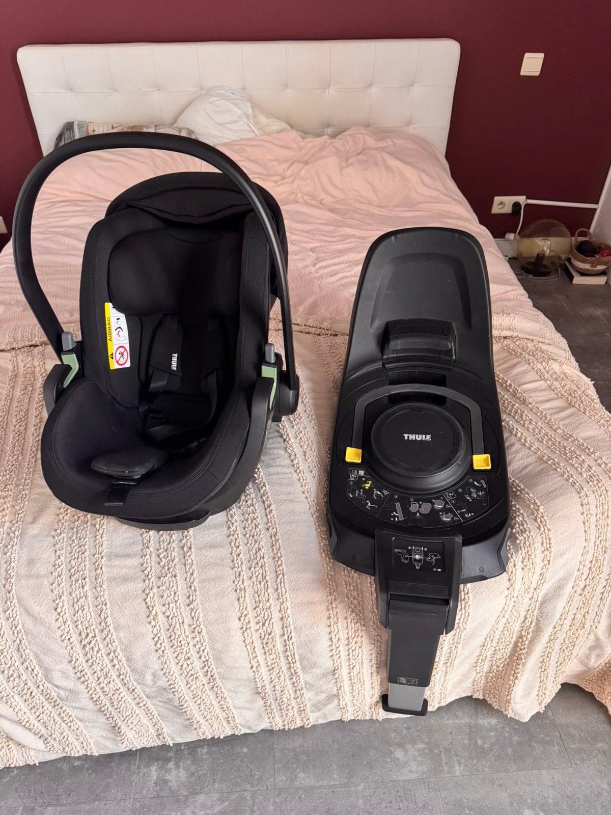 Thule Maple autostoel + draaibare thule alfi isofox basis, Kinderen en Baby's, Ophalen, Zo goed als nieuw