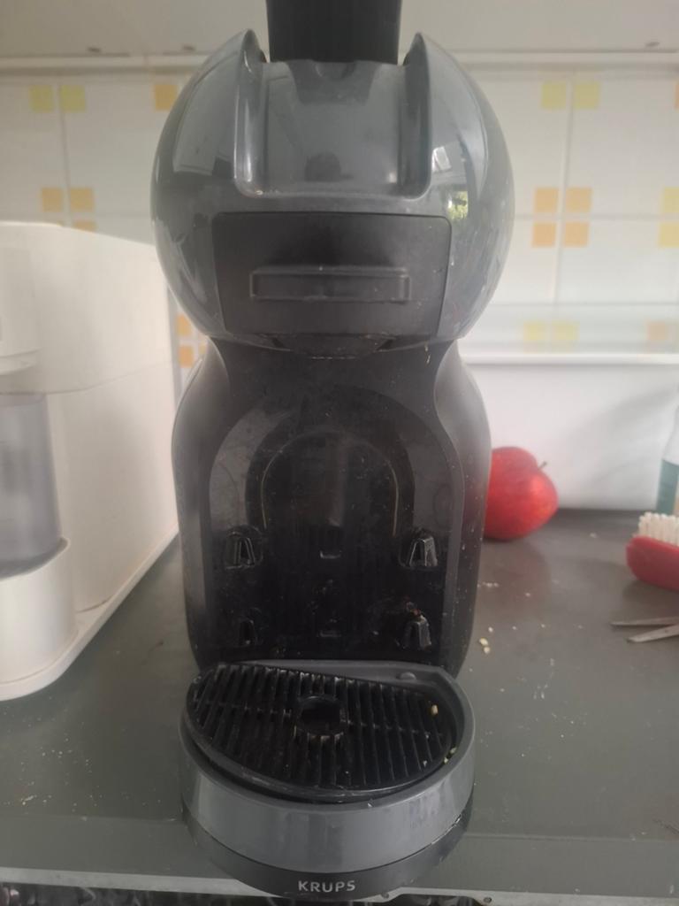 Koffiezet apparaat dolce gusto, Ophalen