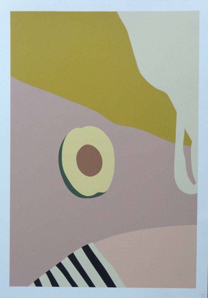 ALICE SPADARO / GOLDEN MEMORIES / KLEURGICLEE / 30x21cm SIG, Antiquités & Art, Art | Lithographies & Sérigraphies, Enlèvement ou Envoi