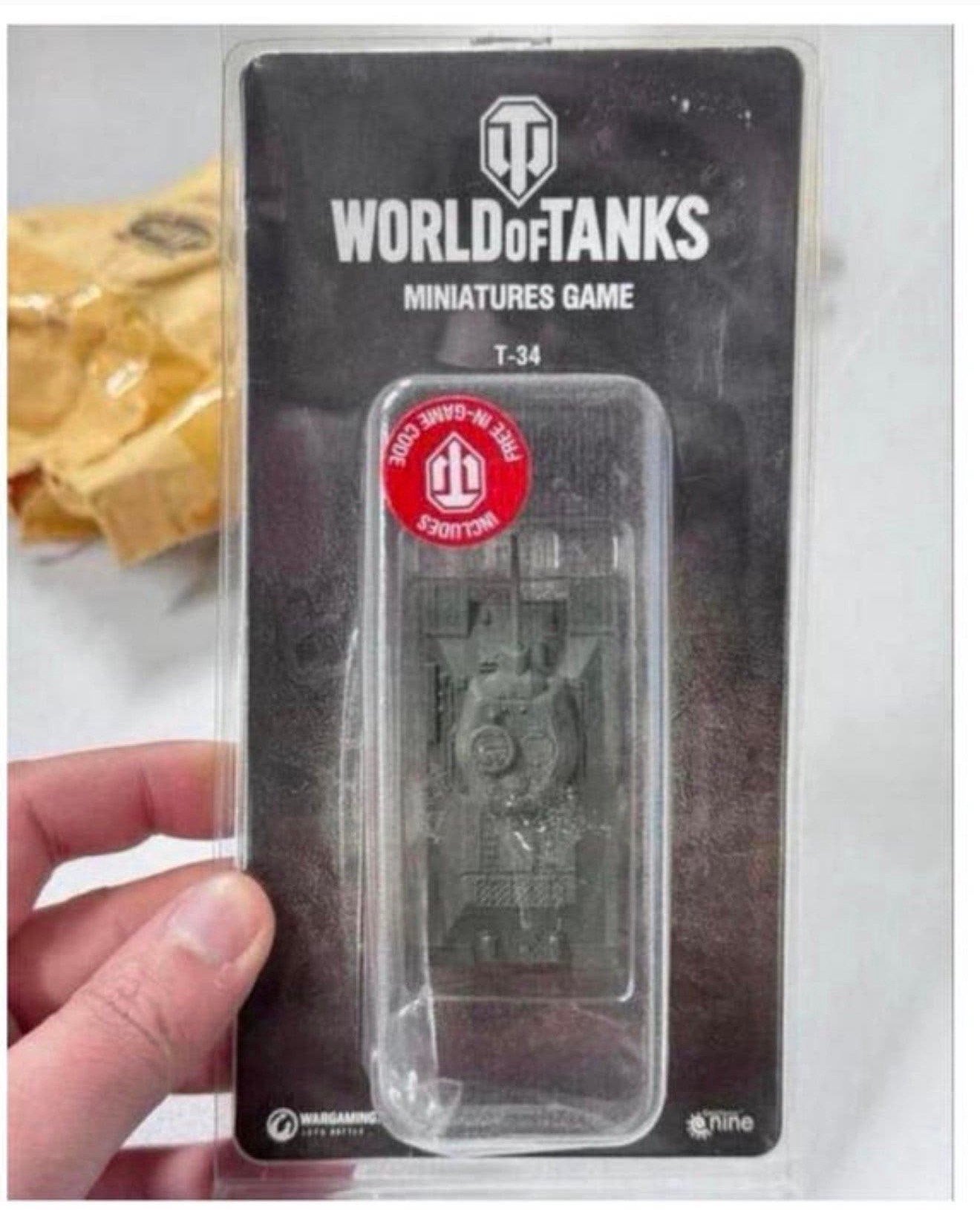 GF9 World of Tanks Soviet - T-34 Expansion Box SW T34 nieuw, Ophalen of Verzenden, Nieuw