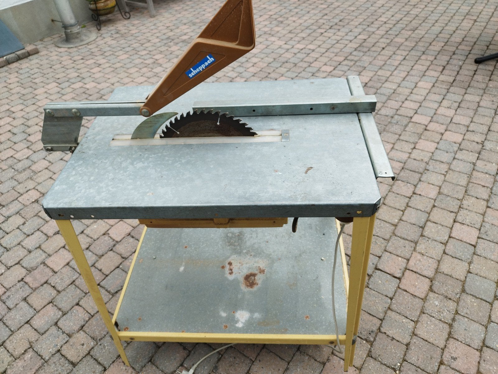 Zaagtafel Scheppach 1,5 kw, Ophalen