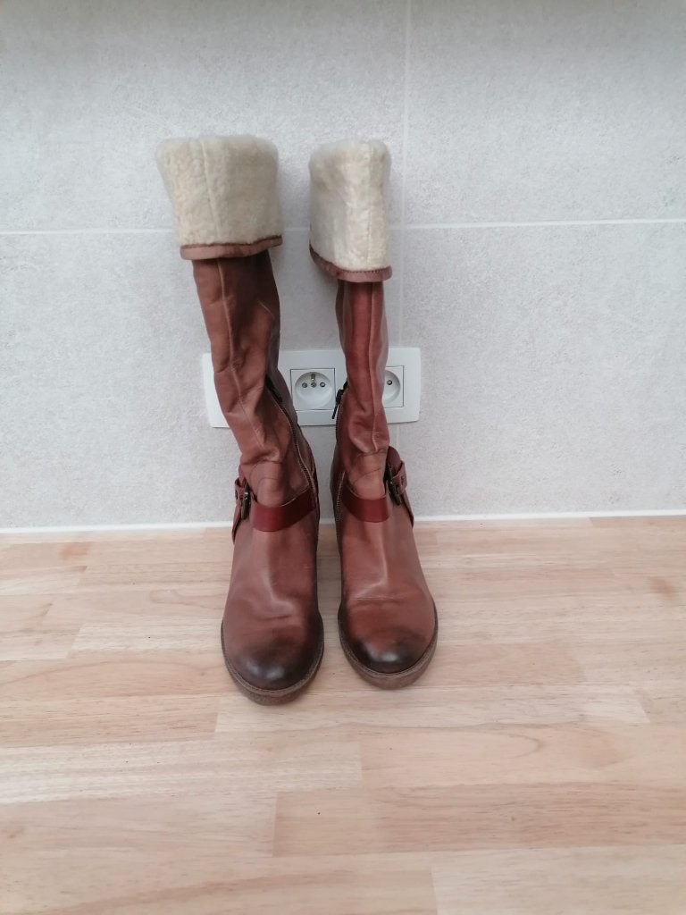 NIEUWE laarzen Emilio Luca,maat 40, Kleding | Dames, Schoenen, Hoge laarzen, Bruin, Nieuw, Ophalen of Verzenden