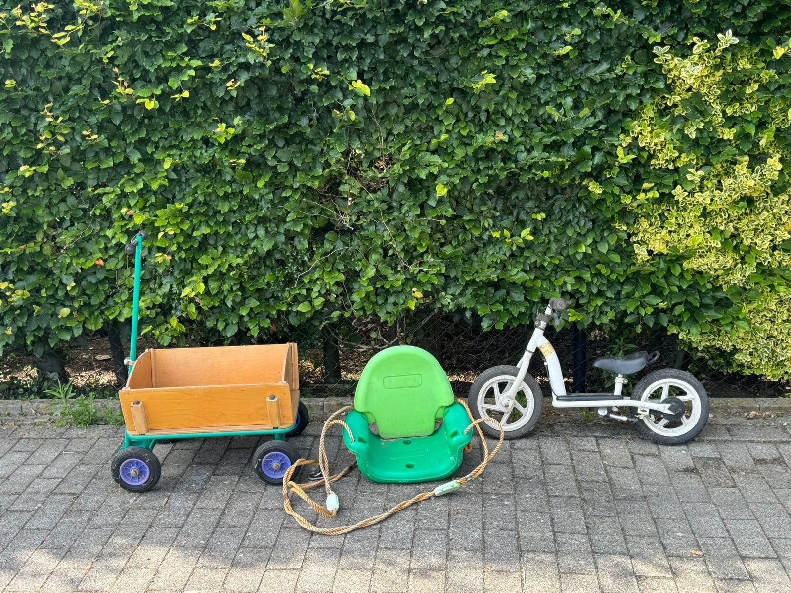 Karretje , schommel , fiets, Ophalen, Gebruikt, Overige typen