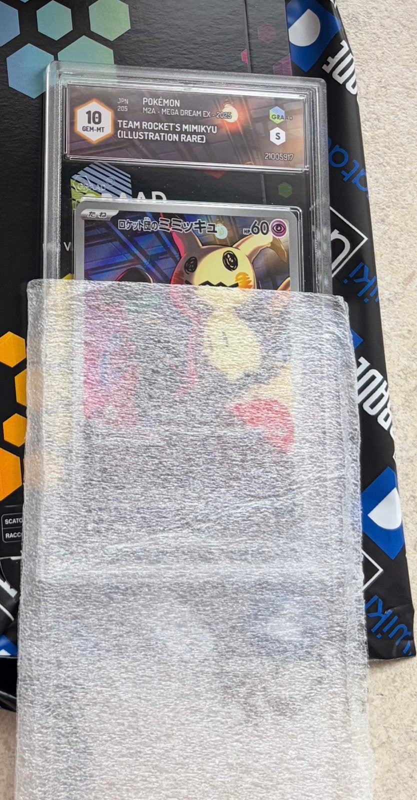 Mega dream ex team rocket mimikyu graded 10, Ophalen, Nieuw