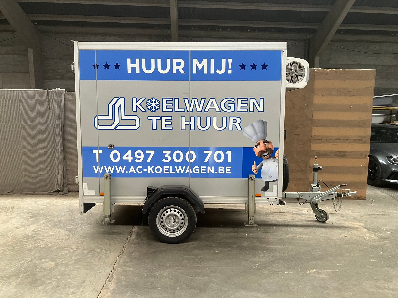 Frigowagen, Auto diversen, Aanhangers en Bagagewagens, Ophalen, Zo goed als nieuw