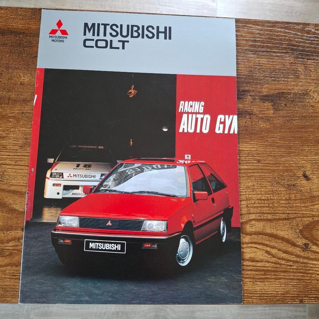 MITSUBISHI COLT  8/86, Boeken, Auto's | Folders en Tijdschriften, Ophalen of Verzenden, Nieuw, Mitsubishi