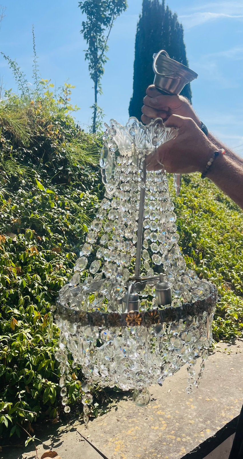 Lustre, Enlèvement