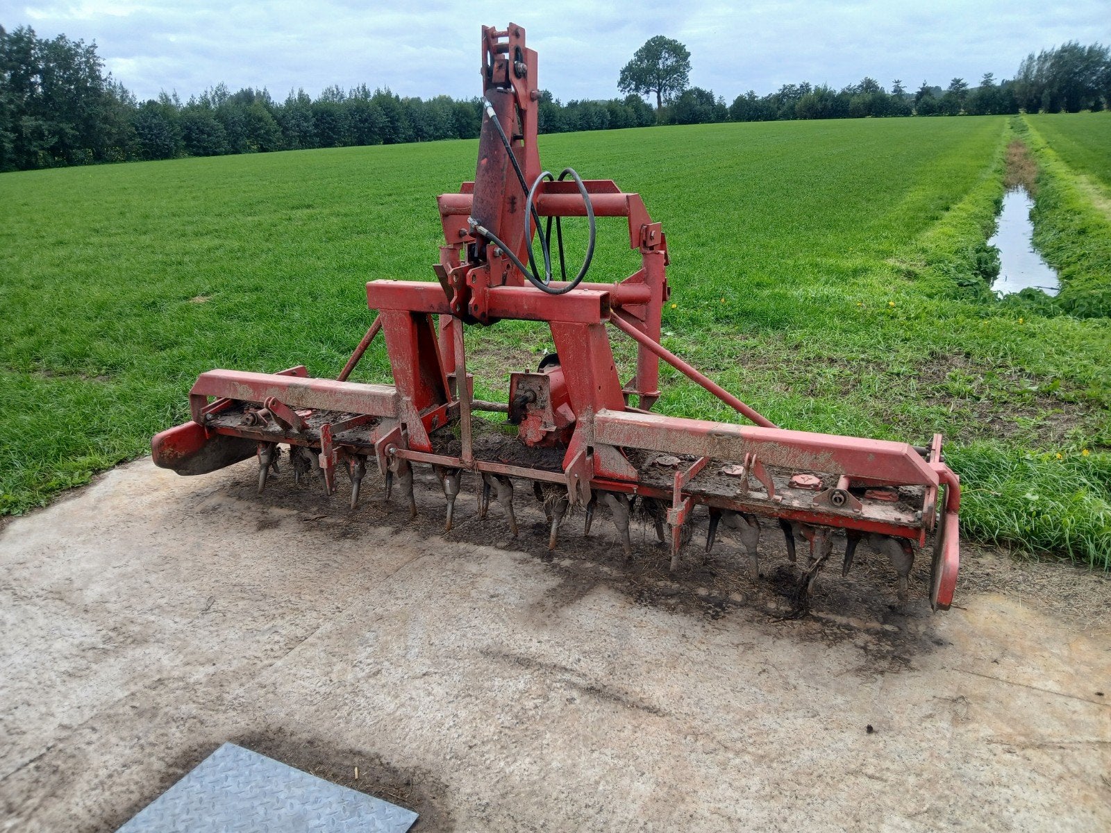 lely rotoreg 3m, Ophalen