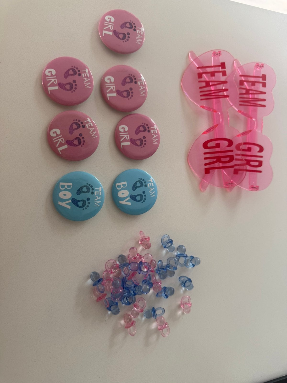 Gadgets: Gender Reveal, Hobby en Vrije tijd, Scrapbooking, Ophalen of Verzenden, Nieuw, Versiering of Embellishment, Overige merken