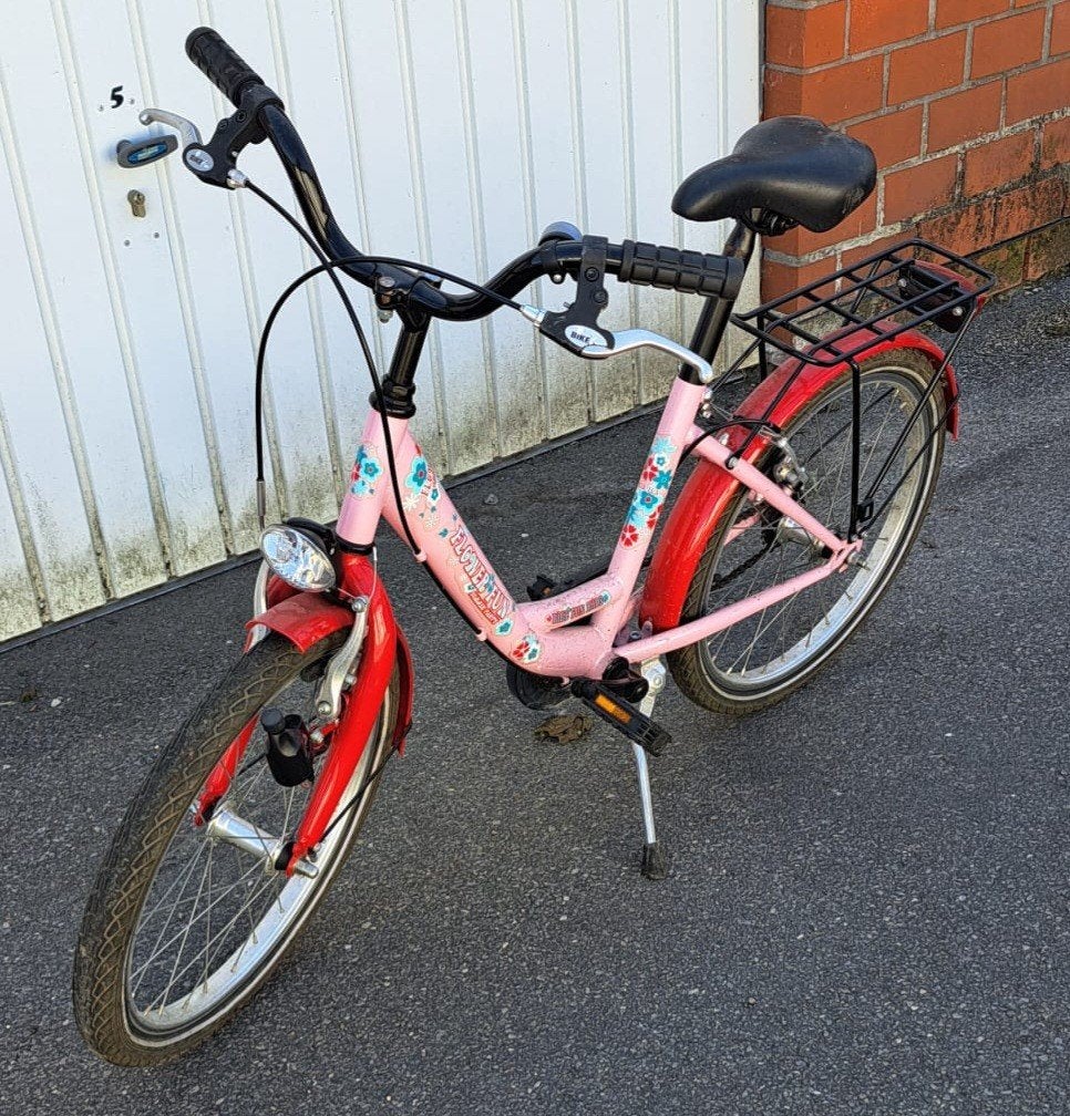 Kinderfiets, Fietsen en Brommers, Fietsen | Kinderfietsjes, Ophalen, Gebruikt, 20 inch of meer