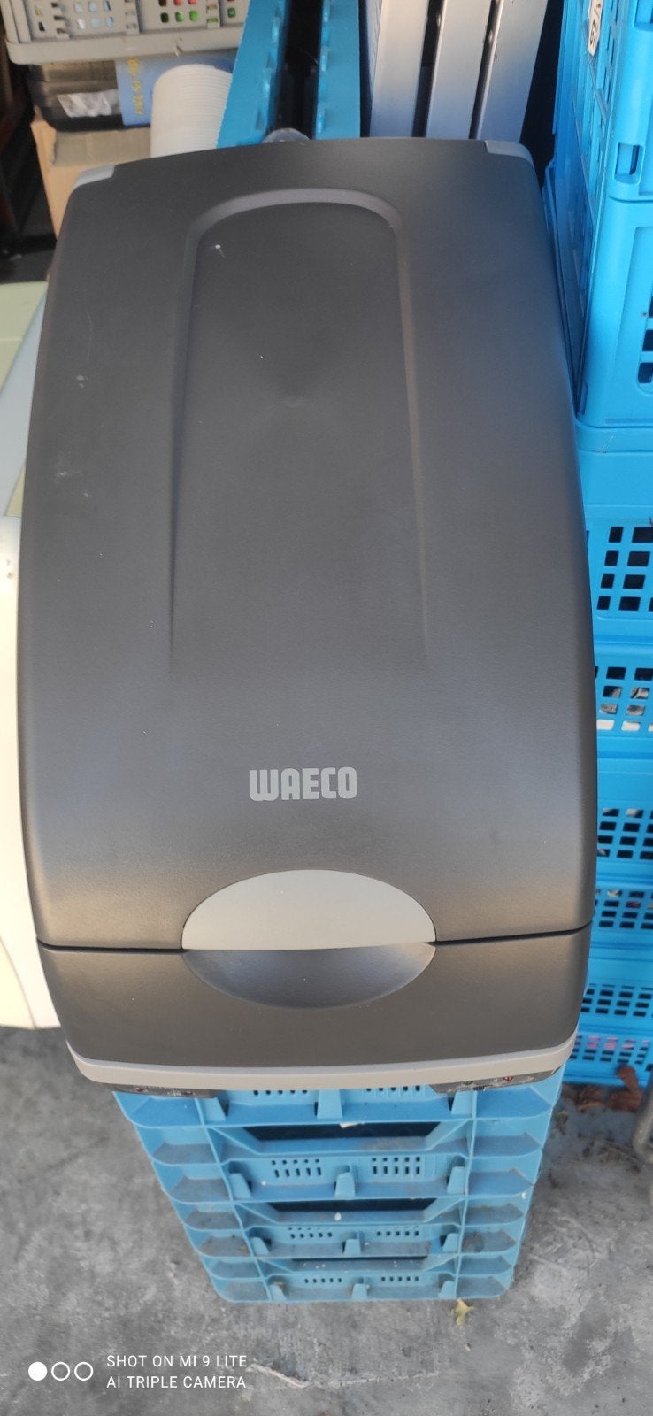 Frigo box voiture, Ophalen