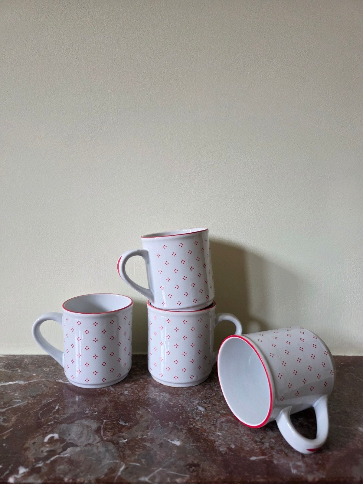 retro koffietassen, Maison & Meubles, Enlèvement ou Envoi, Comme neuf, Mug