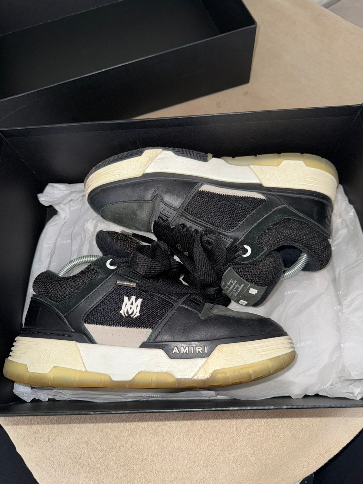 Amiri MA-1 maat 42, Ophalen, Zwart, Zo goed als nieuw, Sneakers