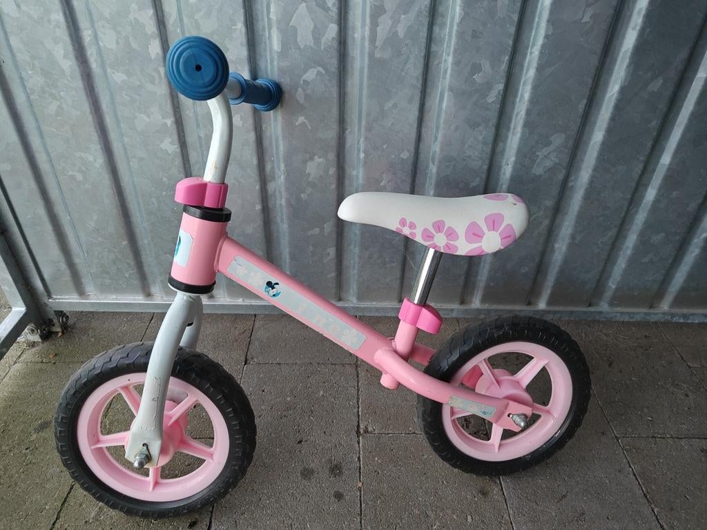 Loopfiets Mickey mouse, Kinderen en Baby's, Speelgoed | Buiten | Voertuigen en Loopfietsen, Ophalen