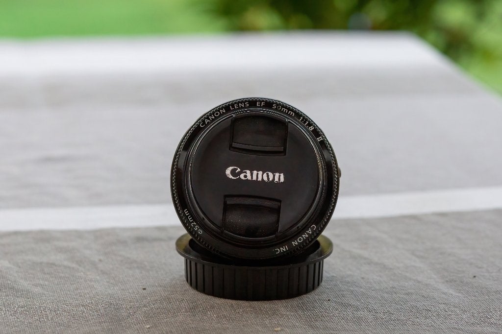 Canon EF 50mm 1:1.8 II, Enlèvement ou Envoi, Comme neuf, Lentille standard