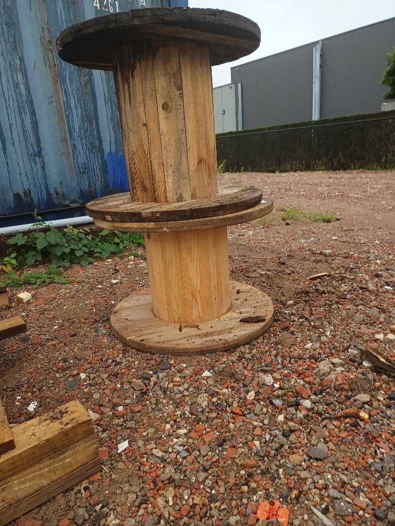 twee kabelhaspels, Ophalen, Gebruikt