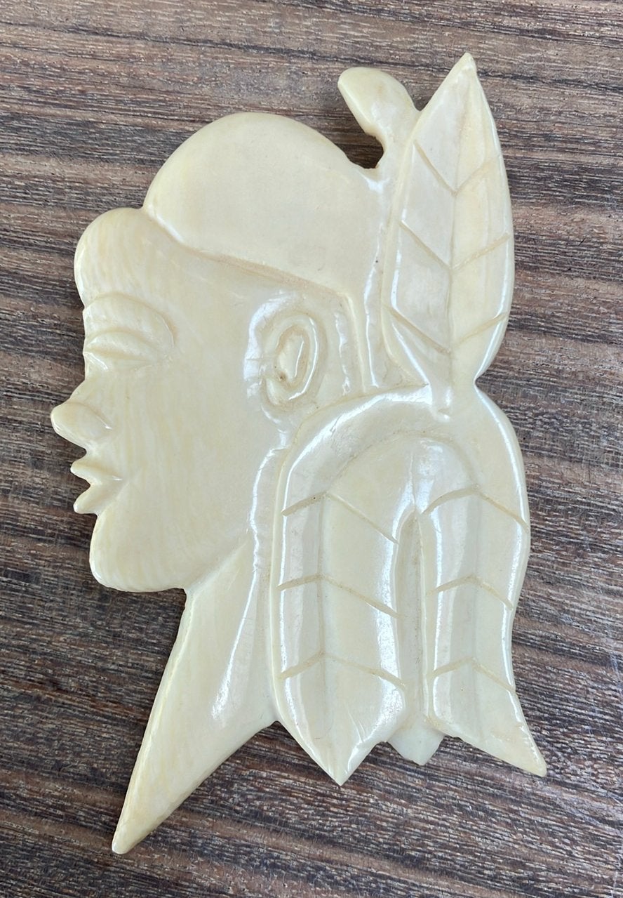 Mooie broche - uit Belgisch Congo - koloniale tijd, Antiek en Kunst, Verzenden
