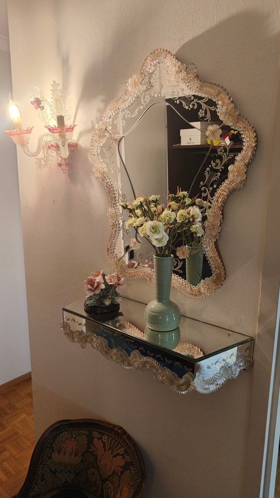 Zeldzaam echt Murano Glas, Ophalen