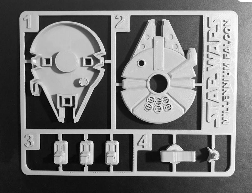 Faucon Millenium kit card (pas encore imprimé), Enlèvement ou Envoi, Neuf, Réplique