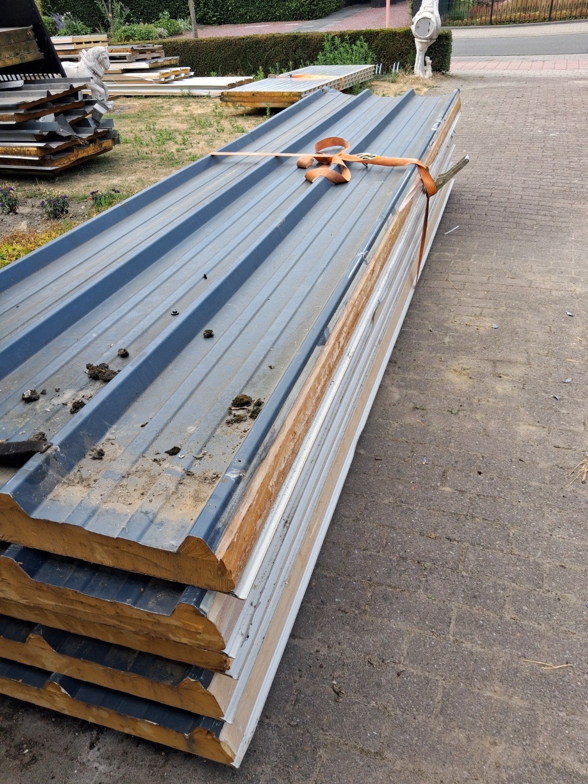 dakplaten, Doe-het-zelf en Bouw, Dakpannen en Dakbedekking, Ophalen