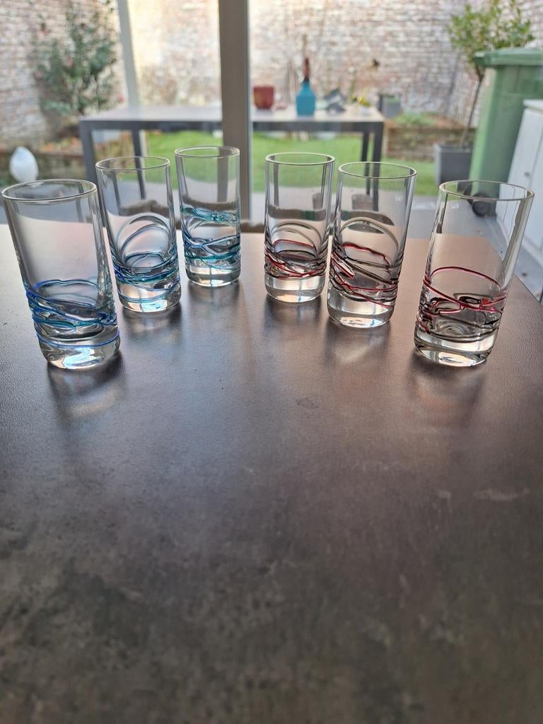 6x shot glaasjes, Ophalen