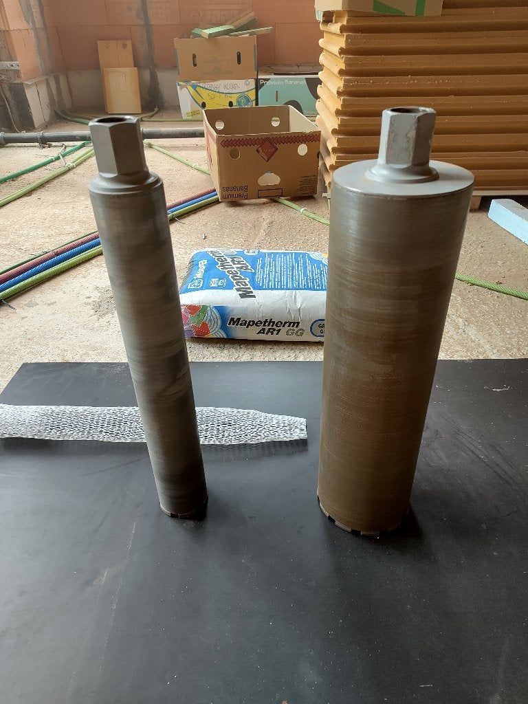 STYRKA diamantboren 72mm en 132mm, Doe-het-zelf en Bouw, Ophalen, Zo goed als nieuw, Overige typen, Overige merken