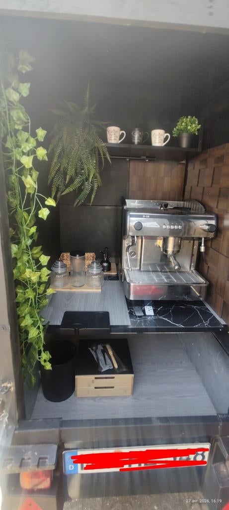 Remorque Café mobile