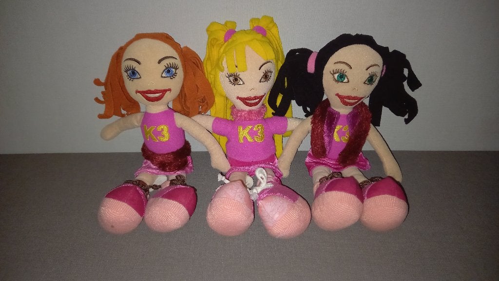 Vintage K3 Originals knuffels, Ophalen of Verzenden, Gebruikt