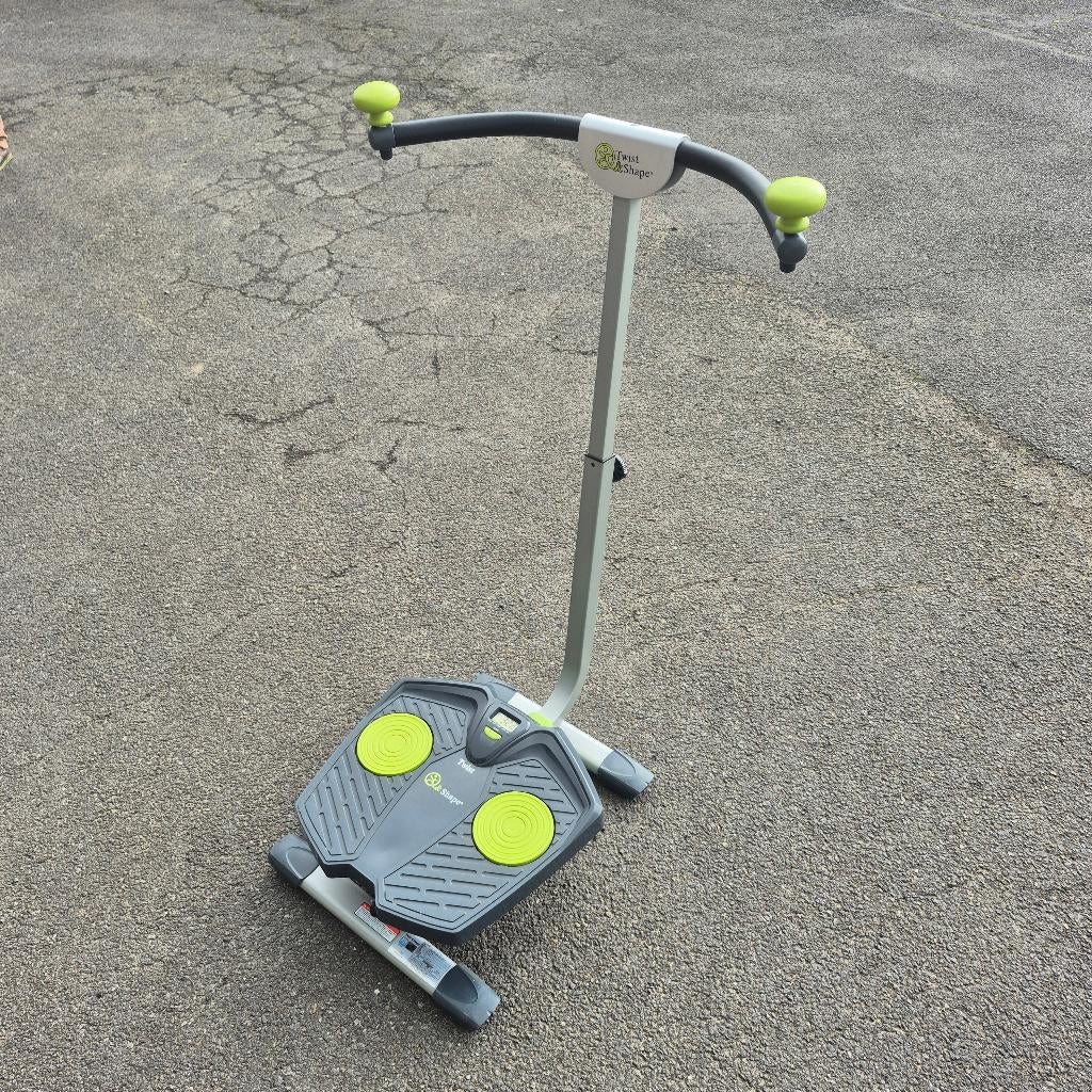 Twist And Shape fitnesstoestel - perfecte staat, Ophalen, Zo goed als nieuw, Aluminium, Buik