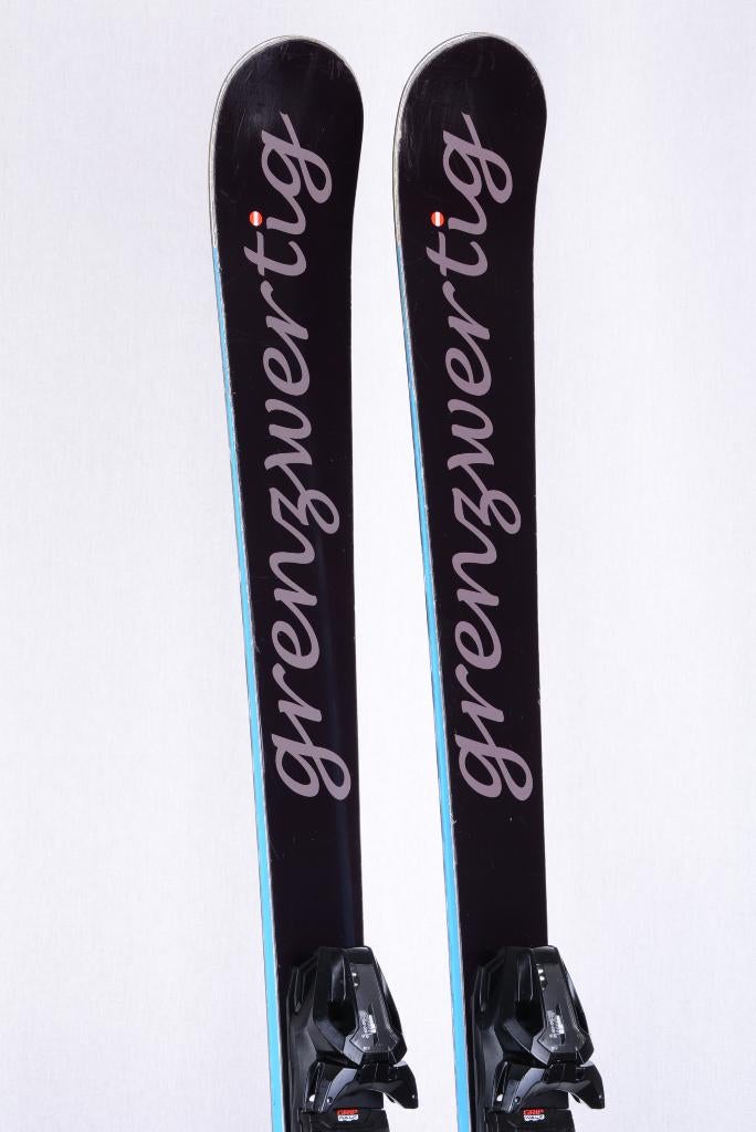 175 ski's GRENZWERTIG RACE, black/blue, grip walk, titanal, Sport en Fitness, Gebruikt, Ophalen of Verzenden, Carve, Ski's