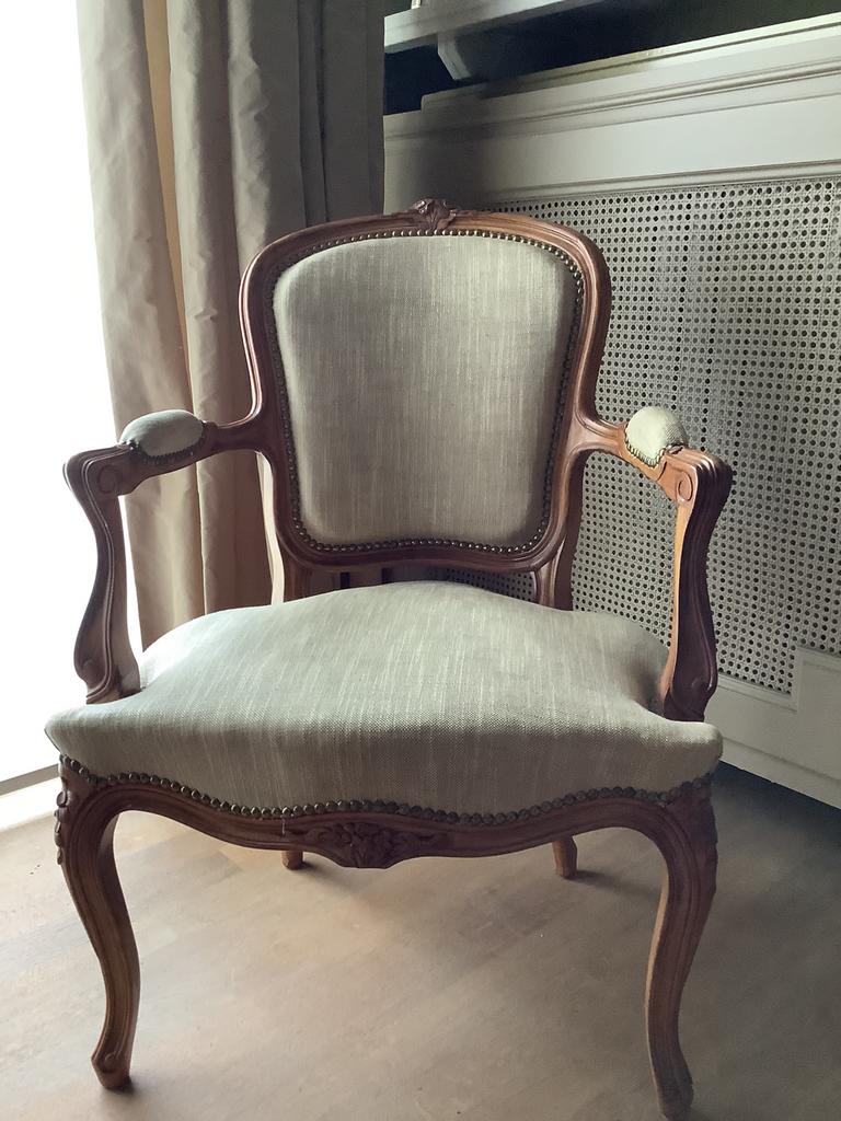 Chaise d'appoint en cerisier, Antiquités & Art, Enlèvement