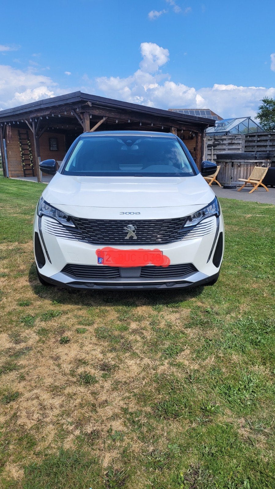 Peugoet 3008 bouwjaar 2022, Auto's, Stof, Wit, 5 zetels, 5 deurs
