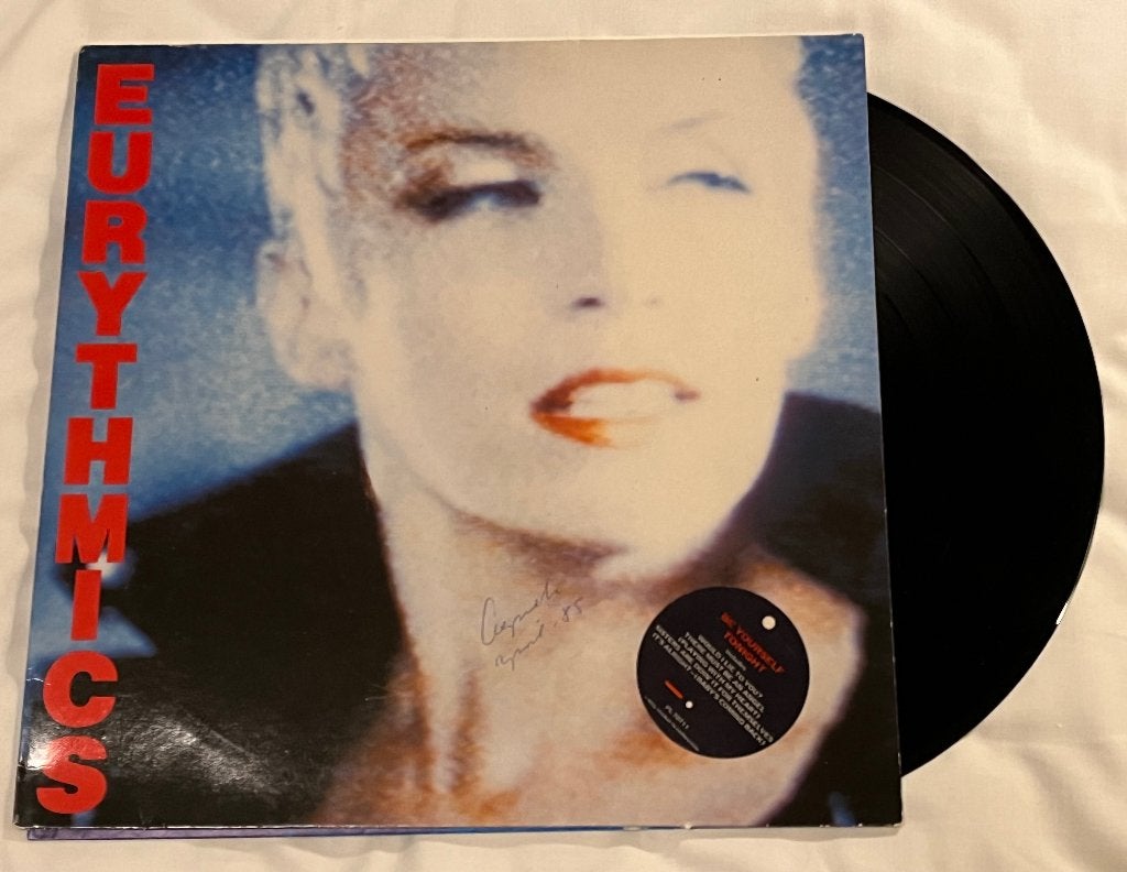 Eurythmics LP be yourself tonight, Ophalen of Verzenden, LP