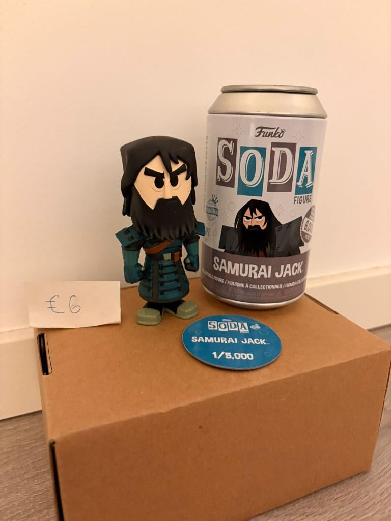 Samurai Jack Funko pop soda, Enlèvement, Neuf