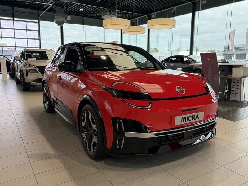 Nissan Micra New 52 kWh Advance, Auto's, Stof, Adaptive Cruise Control, 150 pk, Te koop
