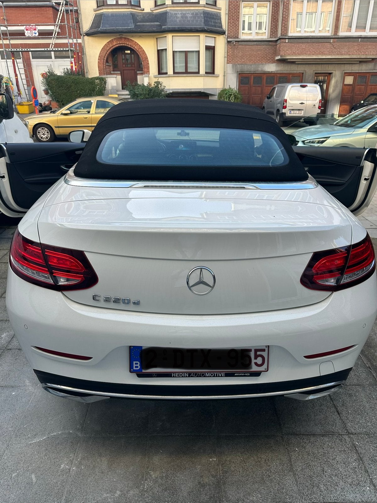 Mercedes Classe C cabriolet 33.000km, Achat, Euro 6, Cabriolet, Carnet d'entretien