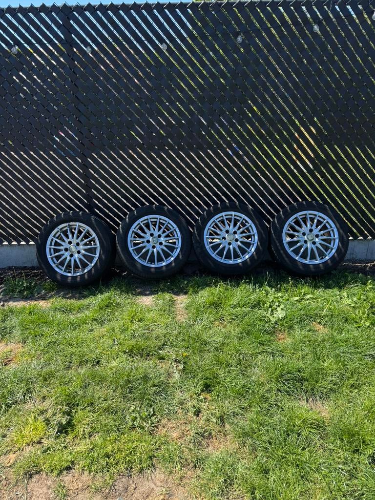 16" Alfa Romeo velgenset – Past op Opel/Saab (5x110), Auto-onderdelen, Banden en Velgen, Ophalen, 16 inch, Banden en Velgen, Winterbanden