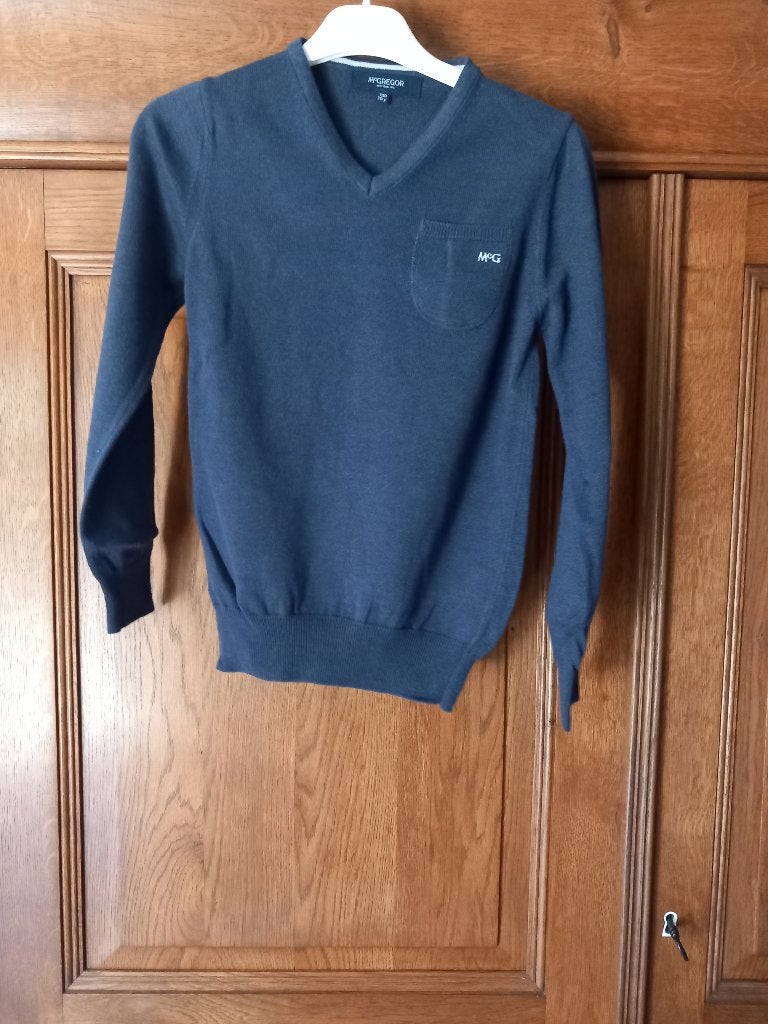 Mc GREGOR - pull - encolure V - L.M. - taille 10 ans, Garçon, Pull ou Veste, Comme neuf, Envoi
