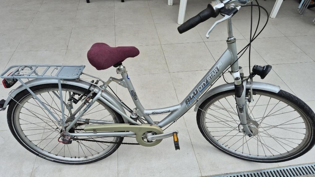 Duitse fiets "alu City Star" -voor langer dan 1.m 60 tot 2 m, Gebruikt, 47 tot 50 cm, Versnellingen, Ophalen