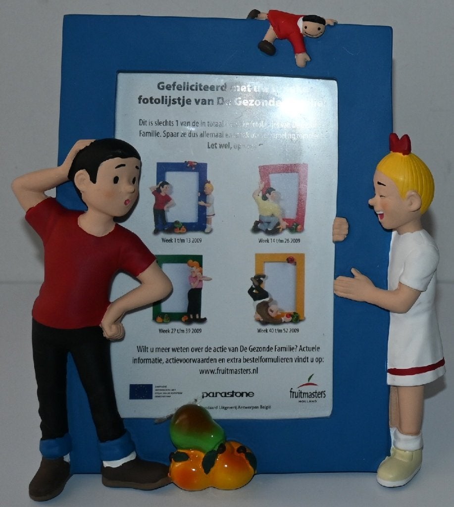 Suske & Wiske /Kader / 19 x 17 cm / Nieuw in verpakking, Collections, Envoi, Bob et Bobette, Neuf, Statue ou Figurine
