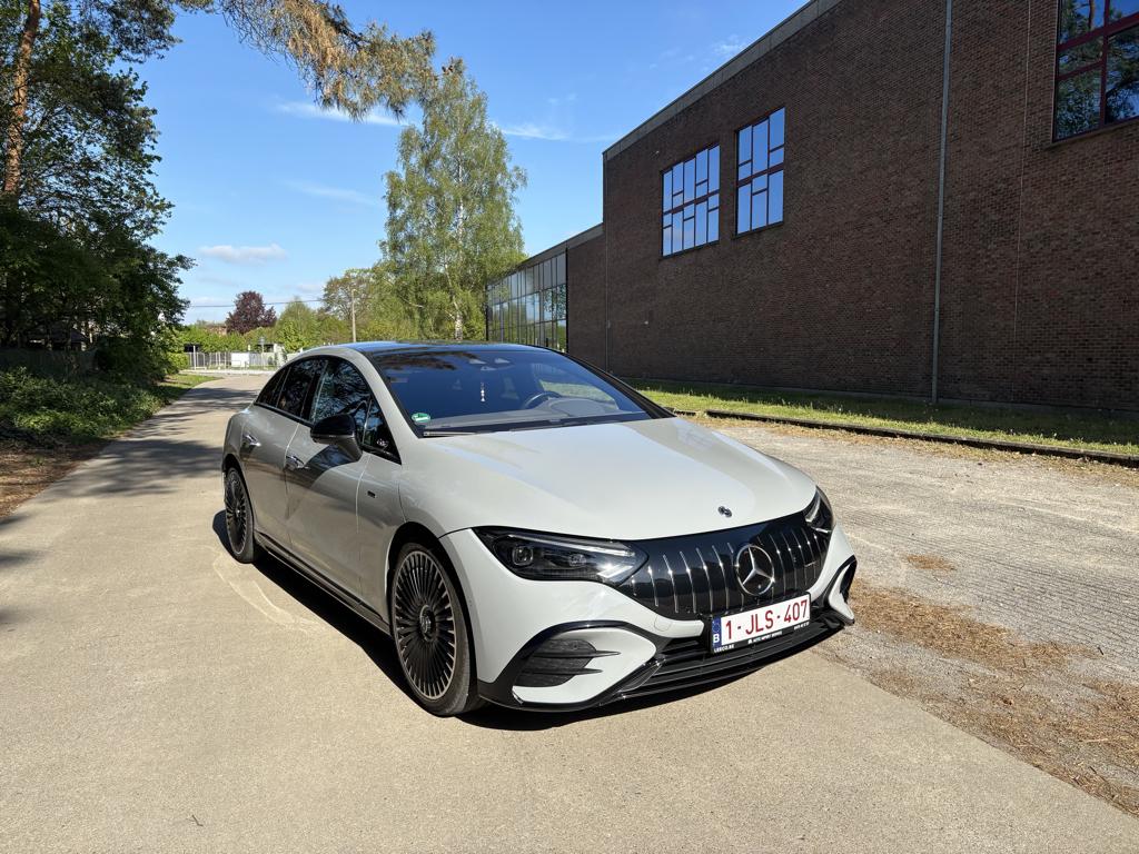 Mercedes EQE AMG 43 - Hyperscreen - Alpine grey -Full option, Auto's, Mercedes-Benz, Particulier, EQE, 360° camera, 4x4, ABS, Achteruitrijcamera