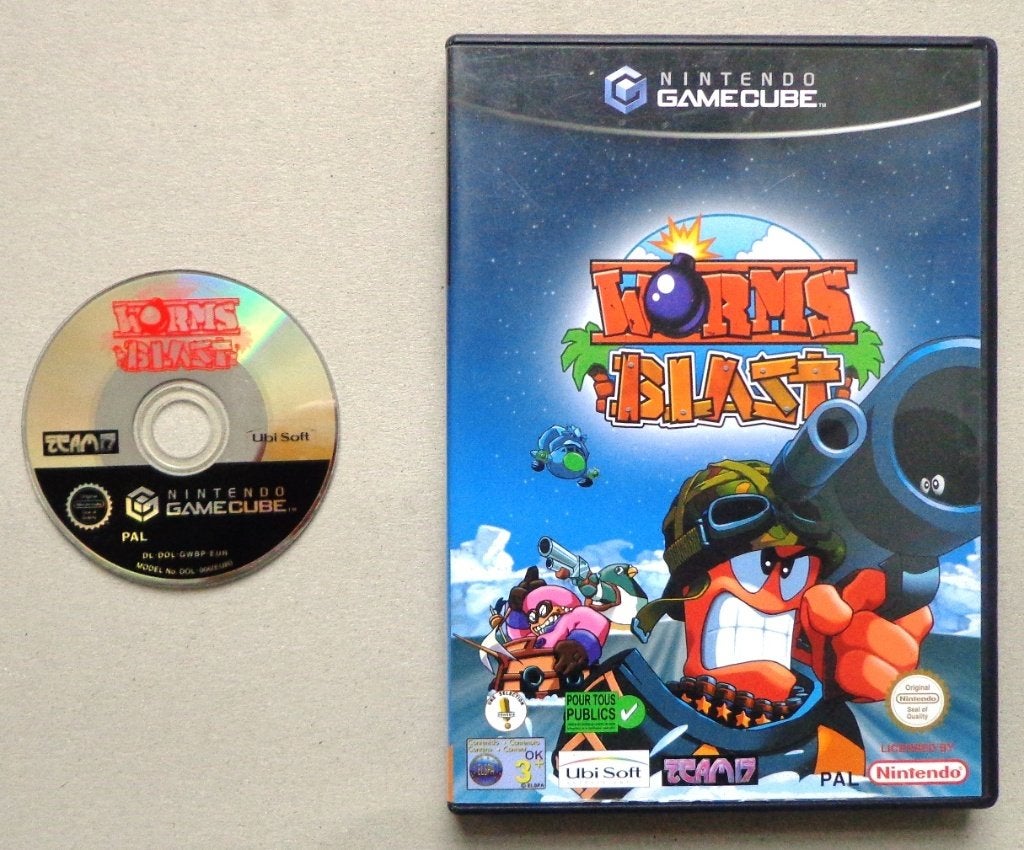 Worms Blast voor de Nintendo Gamecube, Games en Spelcomputers, Games | Nintendo GameCube, Gebruikt, Ophalen of Verzenden