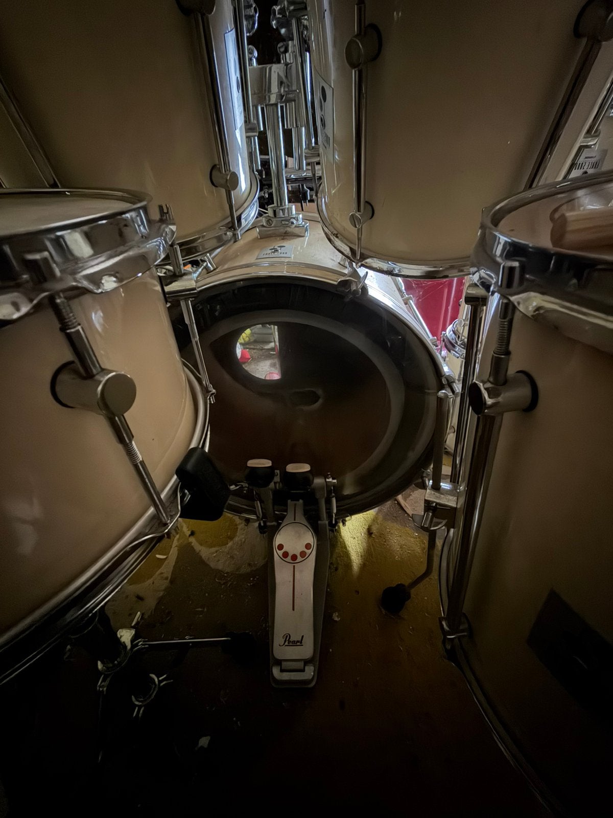 Batterij te koop, Muziek en Instrumenten, Drumstellen en Slagwerk, Ophalen, Gebruikt