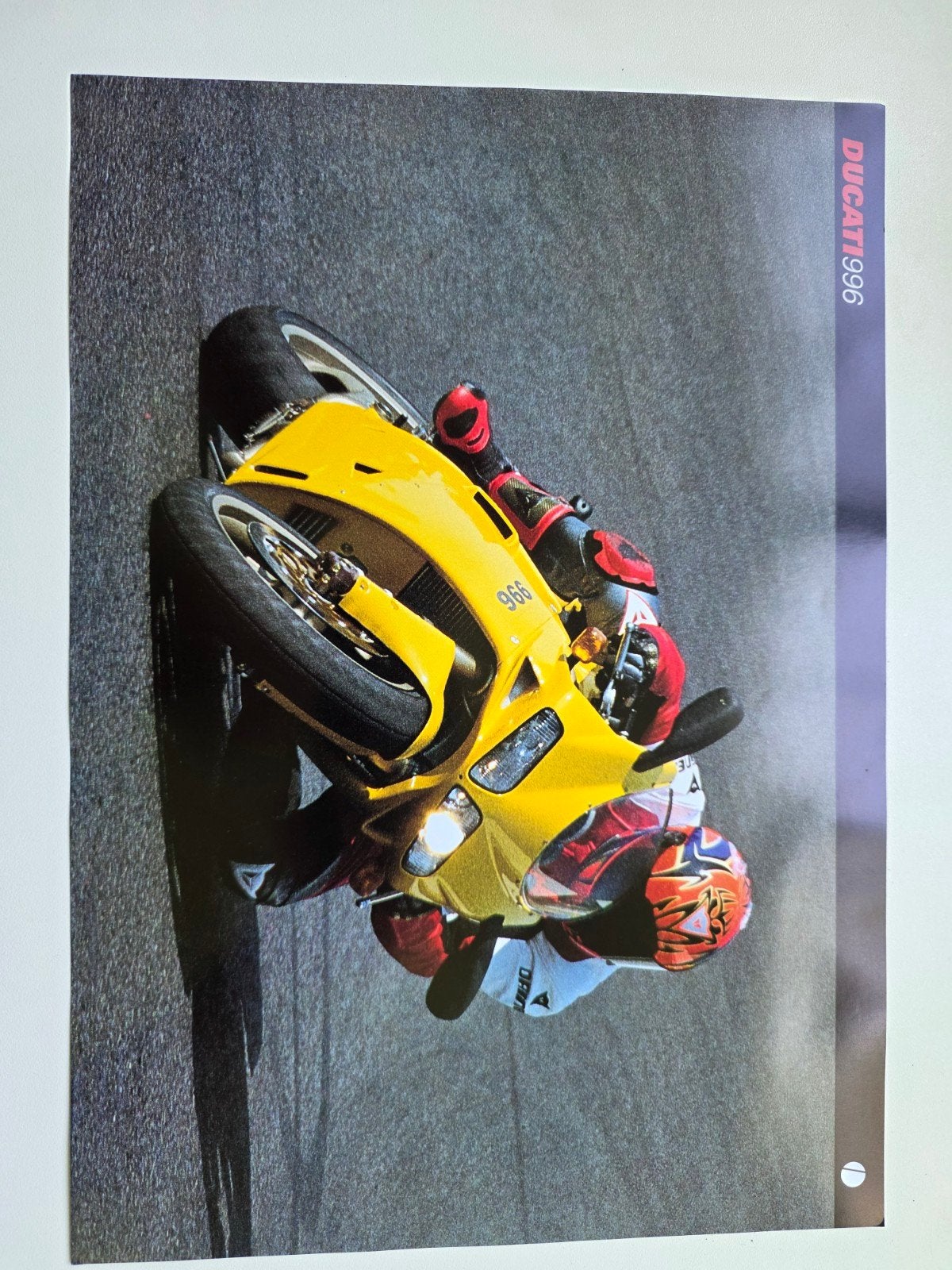 Ducati 996 originele folder, Motoren, Ophalen