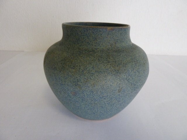 Keramiek/ aardewerk vaas/ pot 12cm , getekend, Enlèvement ou Envoi