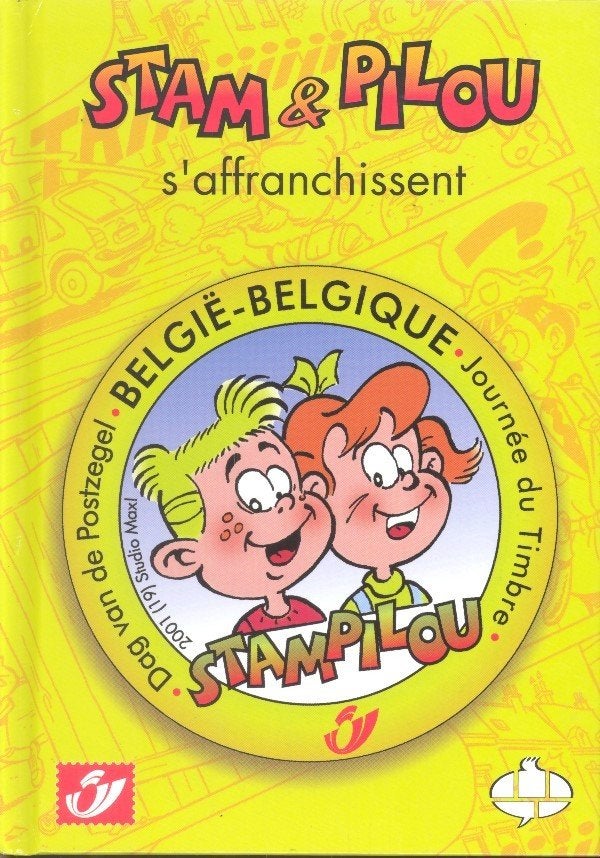 Stam & Pilou s'affranchissent - genummerd 523/1200., Enlèvement ou Envoi, Une BD, Comme neuf, De Marck & De Wulf