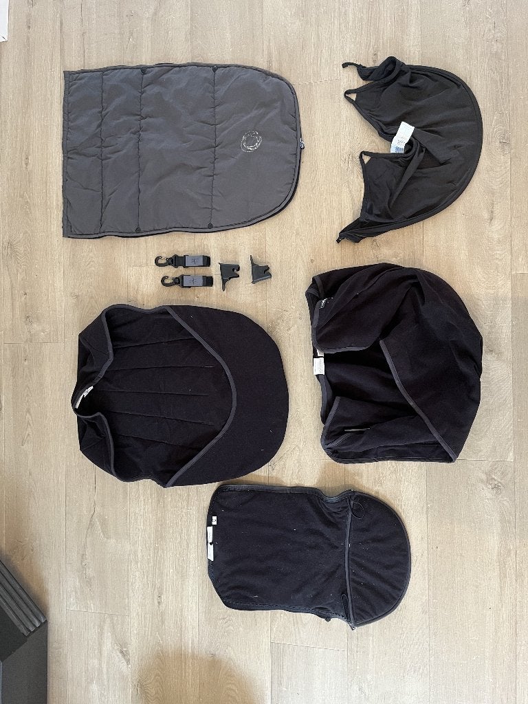 buoabo voeten zak en regen bescherming, Ophalen of Verzenden, Gebruikt, Kinderwagen, Bugaboo