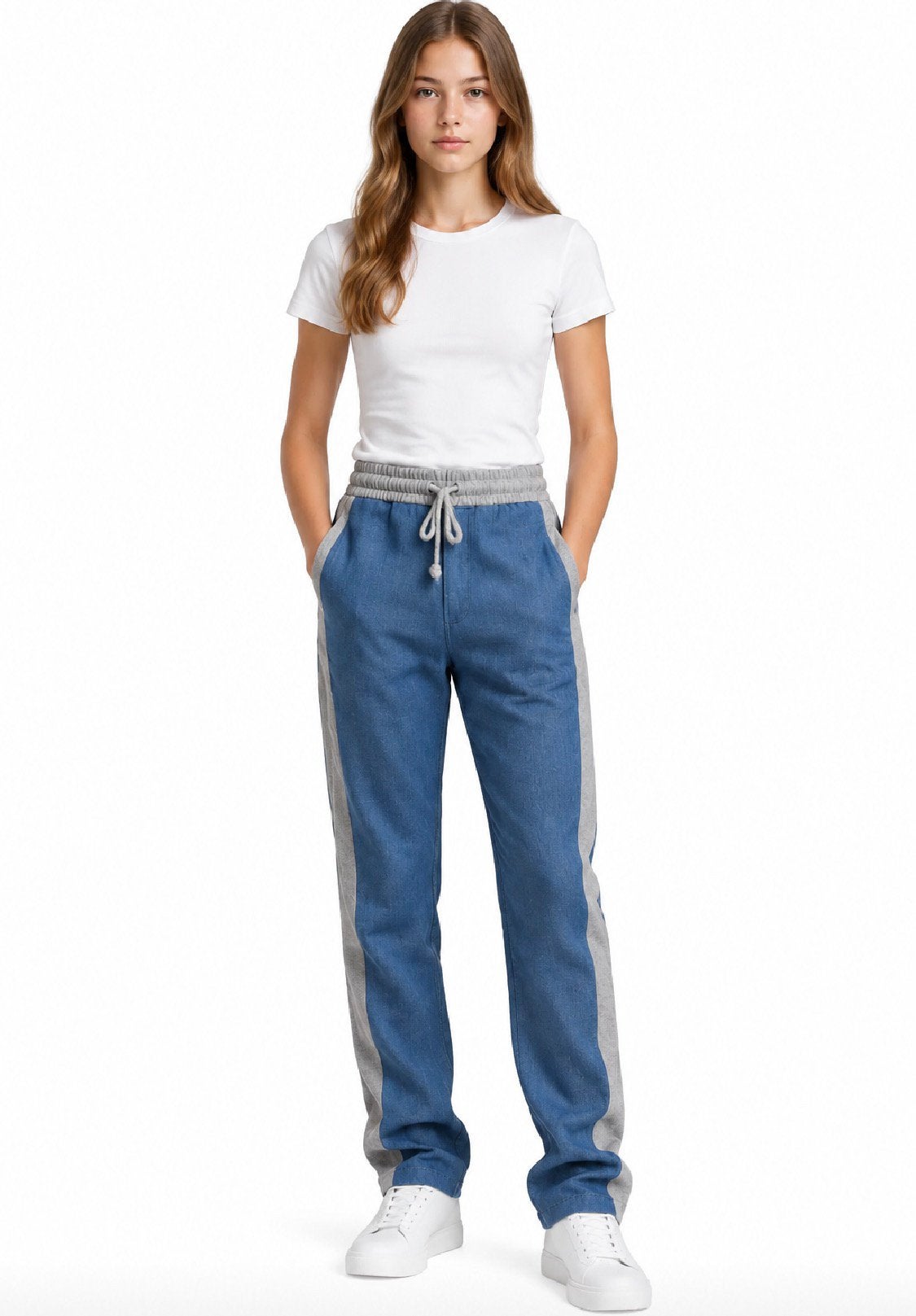 Negen 79€ joggen elf parijs gemengde tiener XXS a Perit S, Ophalen of Verzenden, Zo goed als nieuw, Blauw